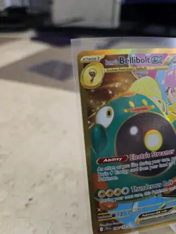 Iono's Bellibolt EX 188/159 Gold Hyper Rare Pokemon TCG Journey Together - Image 3