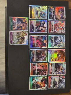 One Piece Tcg Card Lot of Ace/Sabo Illust. promo & 100 SR's. Matching lot 35 SRs - Image 4