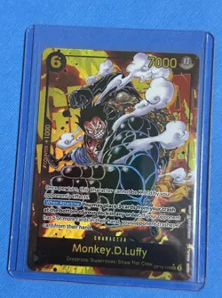Monkey D Luffy OP10-118 Alt Art SEC Royal Blood English NM - Image 1