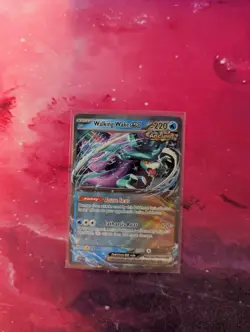 Pokemon Card Walking Wake EX 127 Scarlet and Violet Promo Double Rare NM - Image 1