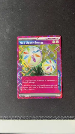 Neo Upper Energy Temporal Forces #162/162 Holo 2024 Pokemon Trading Card - Image 1