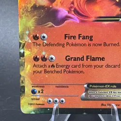Entei EX 13/108 Dark Explorers Ultra Rare Pokemon Card 2012 - Image 5