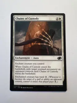 Chains of Custody - MTG Jumpstart 2022 - NM - Image 1