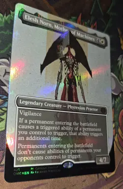 FOIL Elesh Norn Mother of Machines (Concept Praetor Step-and-Compleat)ONE 421 - Image 2