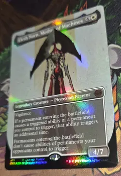 FOIL Elesh Norn Mother of Machines (Concept Praetor Step-and-Compleat)ONE 421 - Image 3