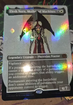 FOIL Elesh Norn Mother of Machines (Concept Praetor Step-and-Compleat)ONE 421 - Image 4