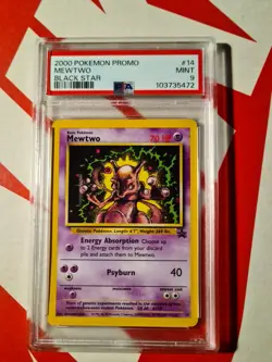 PSA 9 Mewtwo #14 Pokemon Promo - Image 1