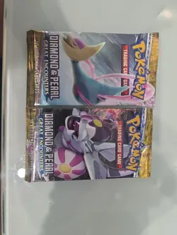 2x Pokemon Diamond & Pearl Great Encounters Booster Packs Factory Sealed - Image 1