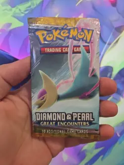 2x Pokemon Diamond & Pearl Great Encounters Booster Packs Factory Sealed - Image 3