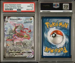 Pokemon 2021 Rayquaza VMAX 218/203 Alt Art Evolving Skies GEM MINT PSA 10 - Image 3