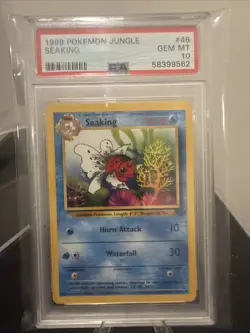 1999 Pokemon Jungle Seaking #46/64 Gem Mint PSA 10 - Image 1