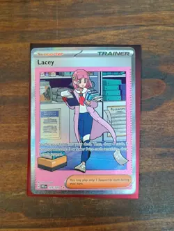 Pokemon Lacey Trainer 175/131 Prismatic Evolutions Special Illustration Holo - Image 3