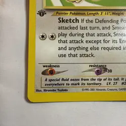 SMEARGLE 30/75 Neo Discovery Rare 1st Edition WOTC Pokemon - Image 5