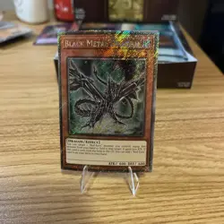 Black Metal Dragon 1st Edition Platinum Secret Rare RA04-EN016 Yu-Gi-Oh - Image 1