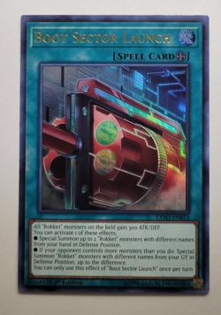 Yu-Gi-Oh Boot Sector Launch Ultra Rare 1st Edition EXFO-EN053 - Image 1