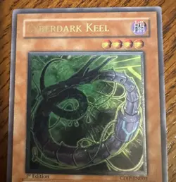 Yugioh Cyberdark Keel CDIP-EN003 Ultimate Rare 1st Edition VLP - Image 2
