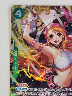 One Piece Nami OP14-031 Alt Art SR The Azure Sea’s Seven English - Image 2
