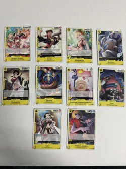 One Piece Op14 English Yellow Paper Set Luka Pirates - Image 3