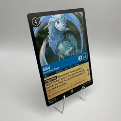 Disney Lorcana Sisu 159/204 Legendary Devine Water Dragon Non-Foil TCG Card - Image 2