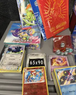 POKEMON TCG Trainer Box Stellar Crown Scarlet *READ Extra Cards Halos Sealed - Image 4