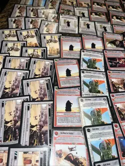 130 Decipher 2001 Star Wars Card Lot - Image 3