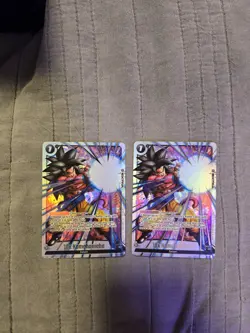 Bandai Dragon Ball Super 10X Kamehameha Saiyan Extra Holo Cards Lot of 2 - Image 4