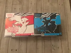 Pokemon Card Game BW Black Bolt & White Flare Elite Trainer Box ETB Set of 2 NEW - Image 1