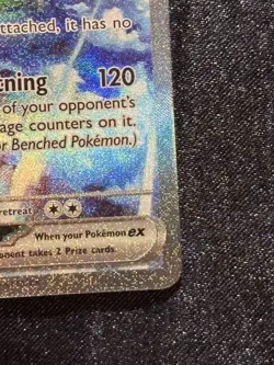 Pokemon TCG Zapdos EX 202/165 Sv151: Full Art Ultra Rare Holo Card - Image 4