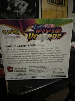 Pokemon Sword and Shield Vivid Voltage Booster Box - 135 Cards 820650827495 - Image 3