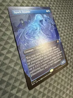 MTG Spark Double #0421 Anime Borderless Rare Ravnica Remastered (RVR) - Image 3
