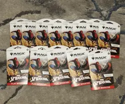 Magic MTG Spider-Man Play Booster Lot of 13 Packs | New Sealed | Marvel - Image 1