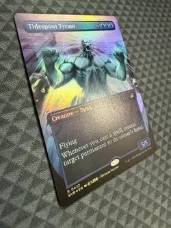 MTG Tidespout Tyrant #0422 Foil Anime Borderless Rare Ravnica Remastered (RVR) - Image 3
