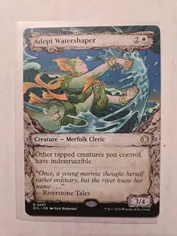 Adept Watershaper (Showcase) - Lorwyn Eclipsed - NM - Rare - Creature - Image 1