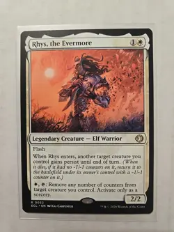 Rhys, the Evermore - Lorwyn Eclipsed - NM - Rare - Legendary Creature - Image 1
