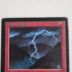 MTG Magic the Gathering Lightning Bolt Beta Edition - Image 2