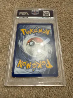 2021 POKEMON SWORD & SHIELD EVOLVING SKIES #167 FULL ART/LEAFEON V PSA 8 - Image 2
