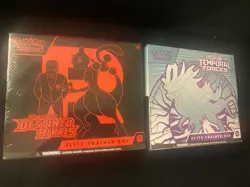 Pokemon -Scarlet & Violet Destined Rivals & Temporal Forces ETB- 2 Sealed - Image 1