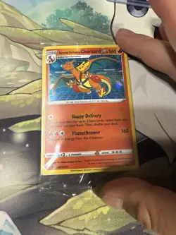 *ACTUALLY SEALED* Special Delivery Charizard SWSH075 UK Pokemon Center Promo - Image 4