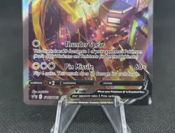 Jolteon v SWSH183 Pokemon TCG Sword & Shield Holo Black Star Promo Card - Image 3