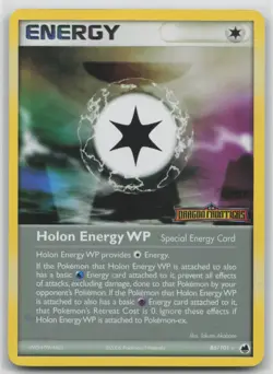 Pokemon Card Holon Energy WP Reverse Holo Dragon Frontiers 86/101 STAMPED - Image 1