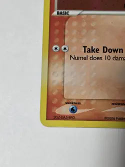 2006 NUMEL 59/100 Ex Crystal Guardians Pokemon Card REV HOLO-STAMPED - Image 3
