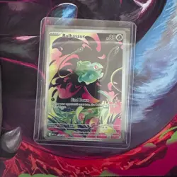 Bulbasaur - 133/132 - Illustration Rare - Pokemon TCG - Mega Evolution - NM - Image 1