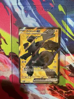 Pokemon TCG: Zekrom ex Ultra Rare SV: Black Bolt 158/086 - Image 1