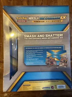 Pokemon XY Shiny Mega Metagross EX Premium Collection 2014 w/ 8 boosters + more! - Image 2