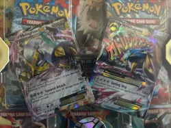 Pokemon XY Shiny Mega Metagross EX Premium Collection 2014 w/ 8 boosters + more! - Image 3