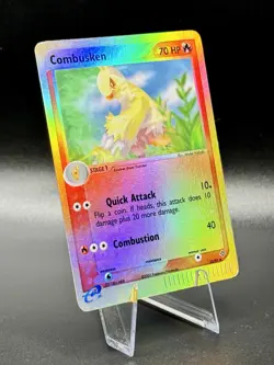 Combusken 25/97 Pokemon Reverse Holo EX Dragon 2003 Vintage MP/LP - Image 1