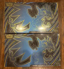 (2) Pokemon Mega Charizard X ex Ultra Premium Collection Box Sealed UPC IN HAND - Image 1