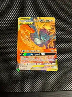 Pokemon TCG Moltres Zapdos Articuno GX 44/68 Hidden Fates NM/Mint Condition - Image 1