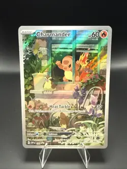 Pokemon TCG Obsidian Flames Charmander 044 SVP EN Black Star Promo - Image 2
