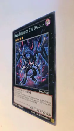Dark Rebellion Xyz Dragon - WIRA-EN007 - Rare- 1st Edition YuGiOh! NM - Image 3